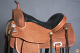 HILASON Western Horse Saddle Western Leather Flex Tree Trail & Pleasure Tan