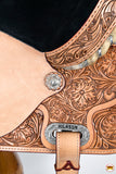 Flex Tree Western Horse Saddle American Leather Trail Barrel By Hilason