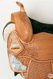 Hilason Western Horse Treeless Saddle American Leather Trail Barrel Hilason