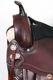 Hilason W. H. Treeless Trail Pleasure American Leather Saddle –