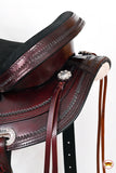 Hilason W. H. Treeless Trail Pleasure American Leather Saddle –