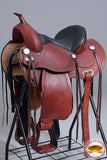 Western Horse Saddle Leather Treeless Trail Pleasure Hilason