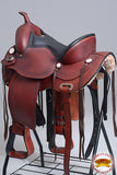 Western Horse Saddle Leather Treeless Trail Pleasure Hilason