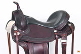 Hilason Western Gaited Flex Trail Horse American Leather Saddle