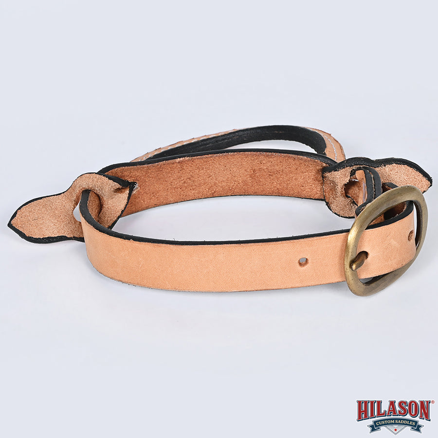 HILASON Horse Saddle Safety Leather Night Latch Adjustable Handle | Horseback Riding Security Equestrian