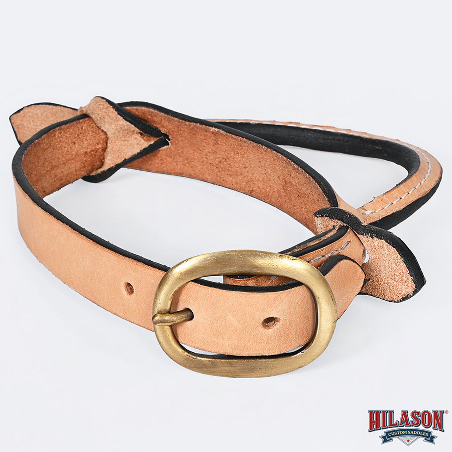 HILASON Horse Saddle Safety Leather Night Latch Adjustable Handle | Horseback Riding Security Equestrian