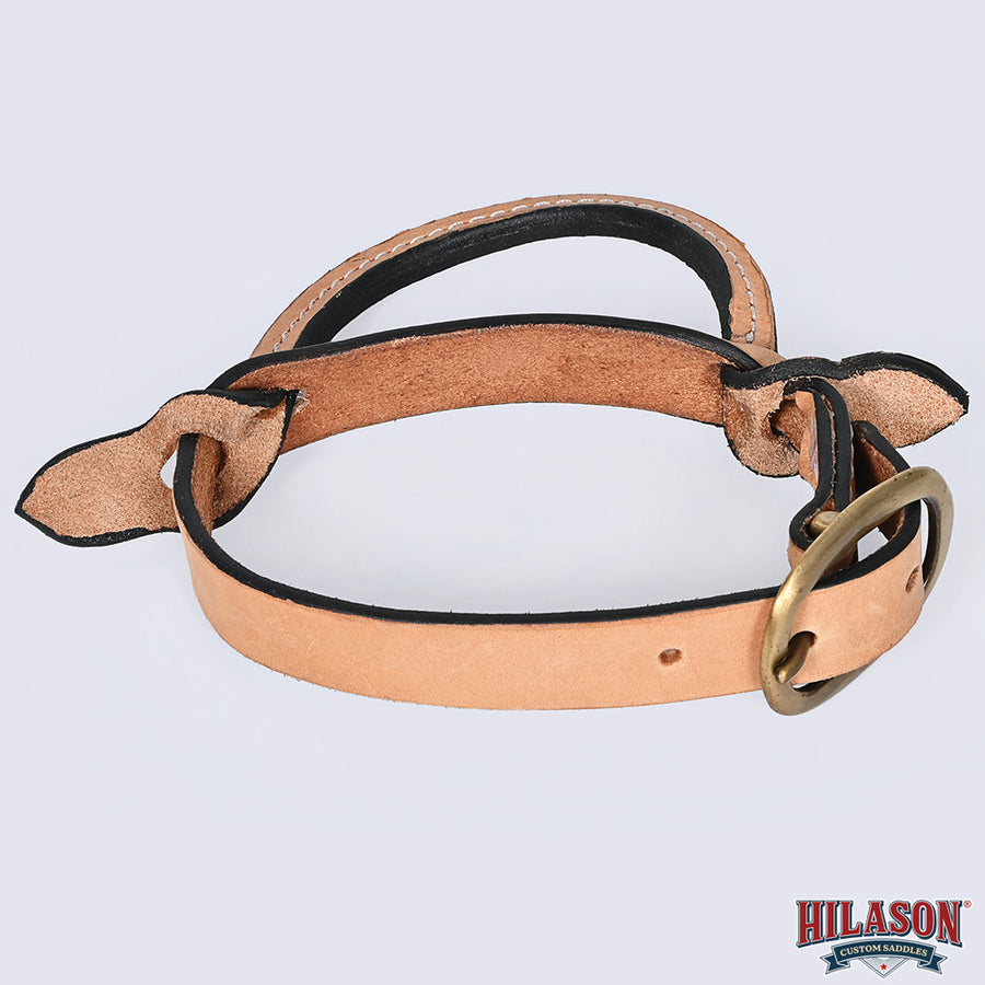 HILASON Horse Saddle Safety Leather Night Latch Adjustable Handle | Horseback Riding Security Equestrian