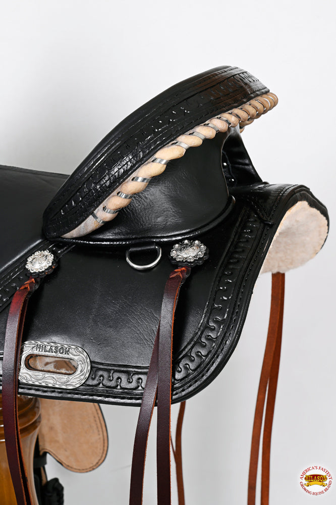 HILASON Western Horse Saddle Treeless Trail Endurance American Leather | for Horses