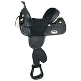 Hilason Western Horse Saddle Treeless Trail Barrel American Leather - Uhorse