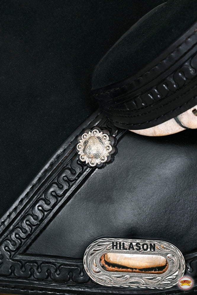 HILASON Western Horse Saddle Treeless Trail Racing Genuine American Leather | for Horses