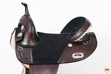 Hilason Western Horse Saddle Treeless Trail Genuine American Leather