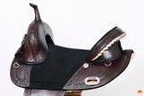 Hilason Western Horse Saddle Treeless Trail Genuine American Leather