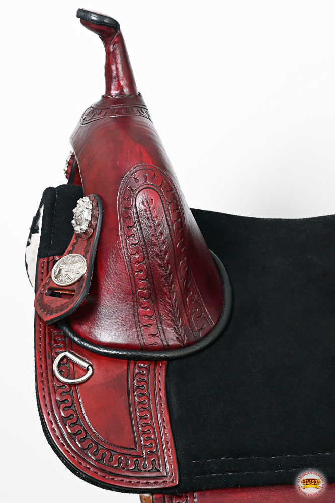 HILASON Western Horse Saddle Treeless Trail Genuine American | for Horses Leather