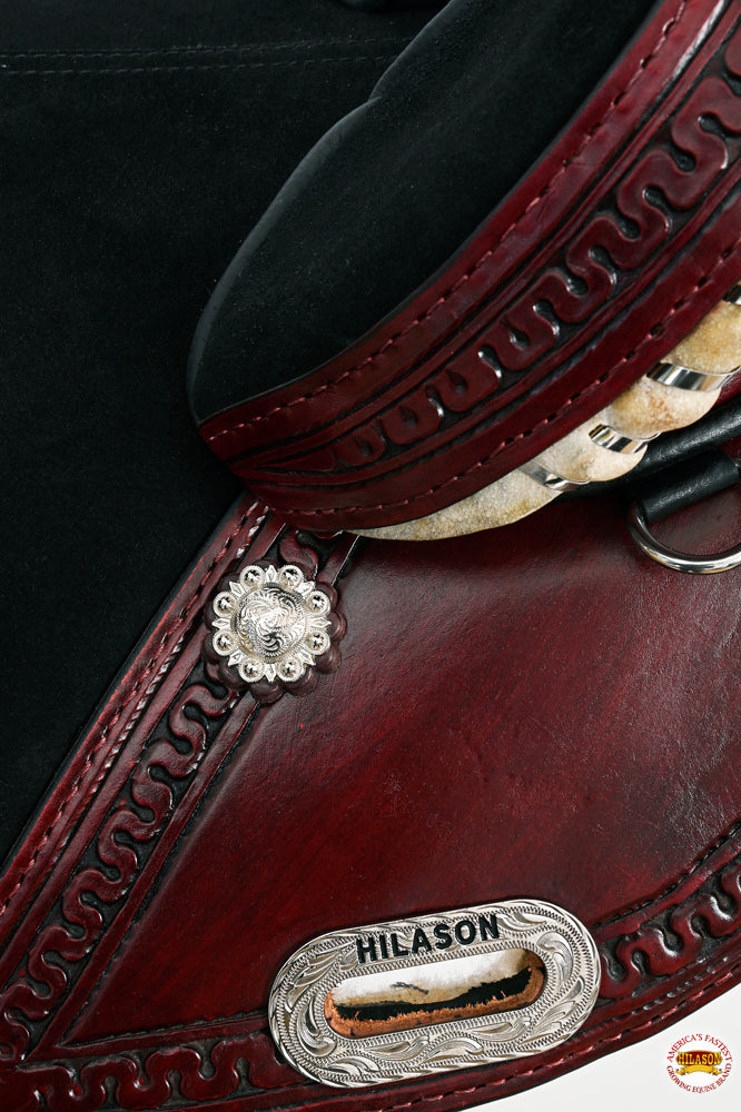 HILASON Western Horse Saddle Treeless Trail Genuine American | for Horses Leather