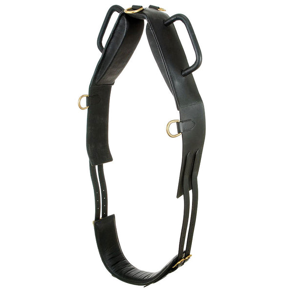 Tough 1 Performers 1St Choice Vaulting H. Surcingle Black by Hilason – Cowboy and equestrian accessories