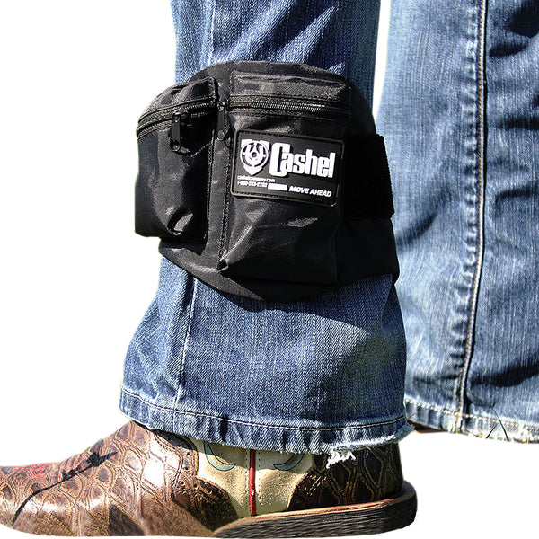 Large Cashel Well Made Trail Rides Pocket Keys Cash Compect Ankle Safe by Hilason – Cowboy and equestrian accessories