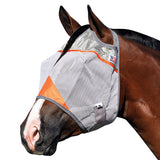 Horse Cashel Crusader Standard Fly Mask W / Trim Animal Rescue Benefit Orange