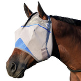 Warmblood Cashel Crusader Standard Fly Mask No Ears Nose Blue