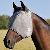 Yearling Large Pony Cashel Crusader Standard Fly Mask No Ears Nose Grey