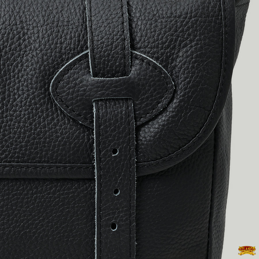 HILASON Soft Leather Horse Saddle Bag Tan | Equestrian Western Adjustable Closure