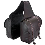 HILASON Western Leather Horse Saddle Bag For Trail
