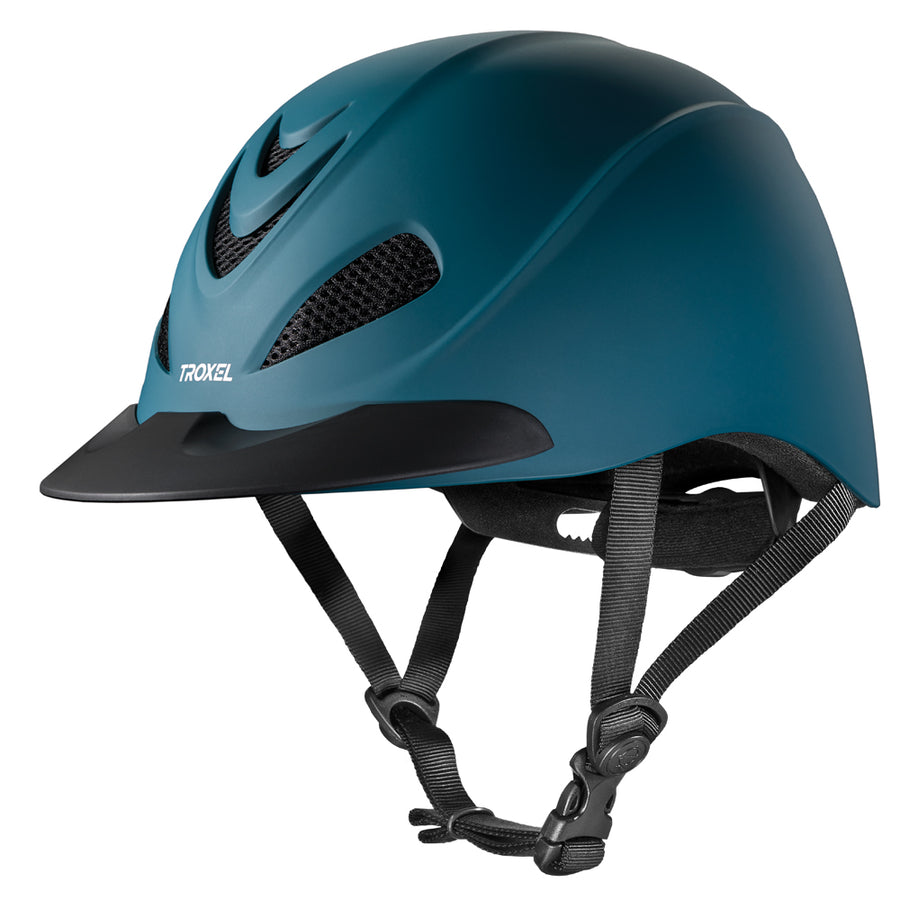 Large Liberty Lightweight Durable Comfortable Helmet Bluestone Duratec - Hilason