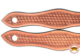 Hilason Western Leather Slobber Straps Oil Tan