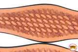 Hilason Western Leather Slobber Straps Oil Tan