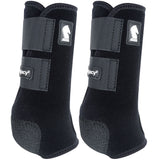 Classic Equine Lightweight Horse Legacy2 Front Hind Bell Sport Boots Blue