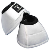 Medium Classic Equine Lightweight Legacy2 Front Dyno Bell Horse Boots Pair White