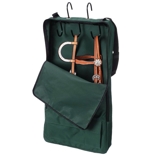 Tough 1 Nylon 2 Pockets Quick Grip Bridle Halter Prong Tk. Rack Hunter by Hilason – Cowboy and equestrian accessories