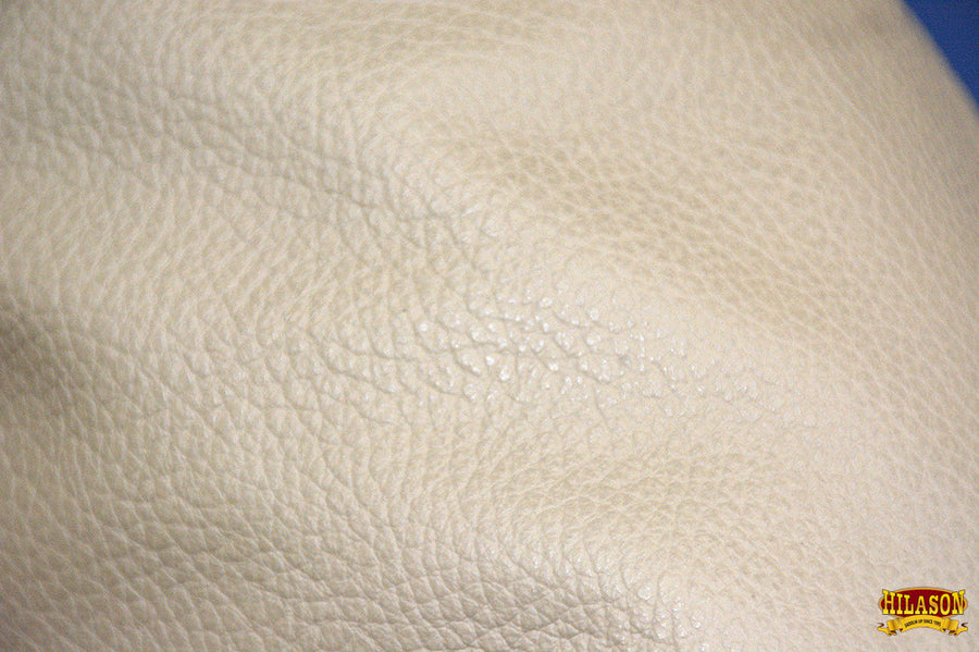 HILASON Pro Rodeo Bull Riding Genuine Leather Chaps Biege | for Men and Women Western Unisex