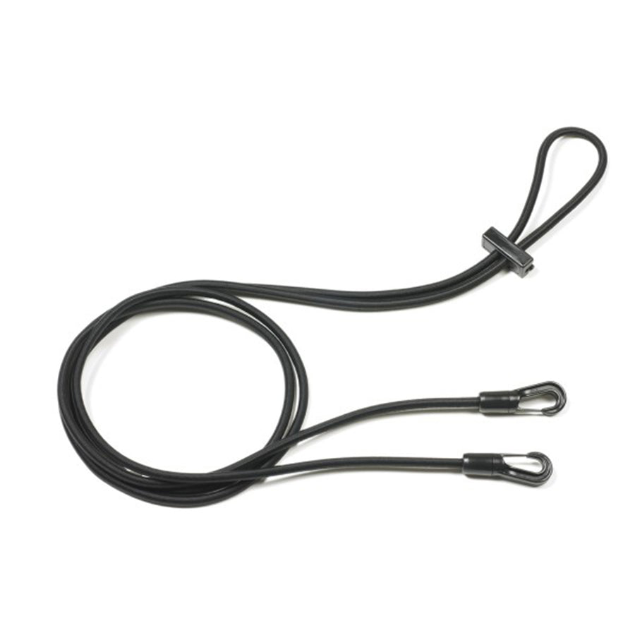 Black nylon training lead with dual snap hooks - Uhorse
