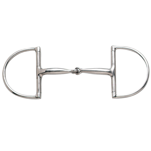 Centaur Metalab Jointed Hunter Dee Stainless Steel H. Bit by Hilason – Cowboy and equestrian accessories