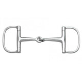 3.5" Centaur Metalab Jointed Barrel Dee Stainless Steel H. Bit – by Hilason – Cowboy and equestrian accessories