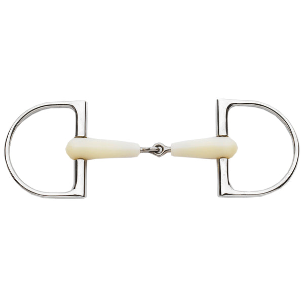 Happy Jointed Mouth Pro King Dee Stainless Steel H. Bit by Hilason – Cowboy and equestrian accessories
