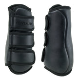 Horse Centaur Classic Dressage Rigid Protection Plates Boots- Set Of 4 Black