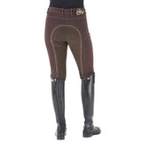 Ovation Euro Melange Full Seat Breech Ladies Antimicrobial Brown