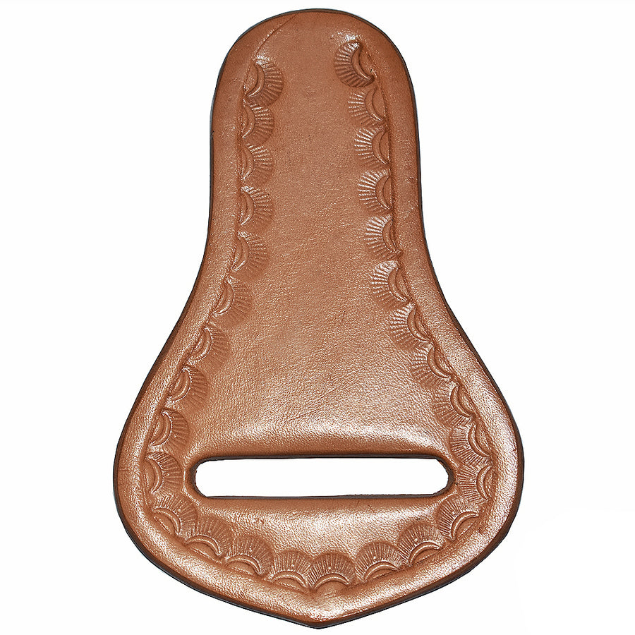 Hilason Western Saddle Repair Leather Latigo Carrier Tan - Uhorse