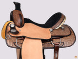 Western Horse Saddle American Leather Ranch Roping Cowboy Hilason