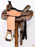 Western Horse Saddle American Leather Ranch Roping Cowboy Hilason