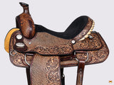 Western Horse Saddle American Leather Ranch Roping Cowboy Hilason