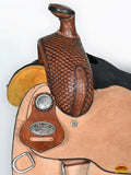 HILASON Western Horse Saddle American Leather Ranch Roping Cowboy | Hand Tooled Wade & For Horses