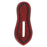 Hilason Western Saddle Repair Leather Cinch Girth Holder Mahogany