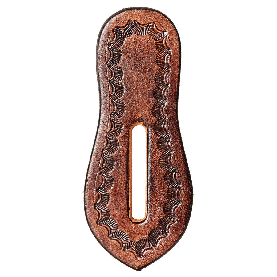 Hilason Western Saddle Repair Leather Cinch Girth Holder Brown - Hilason