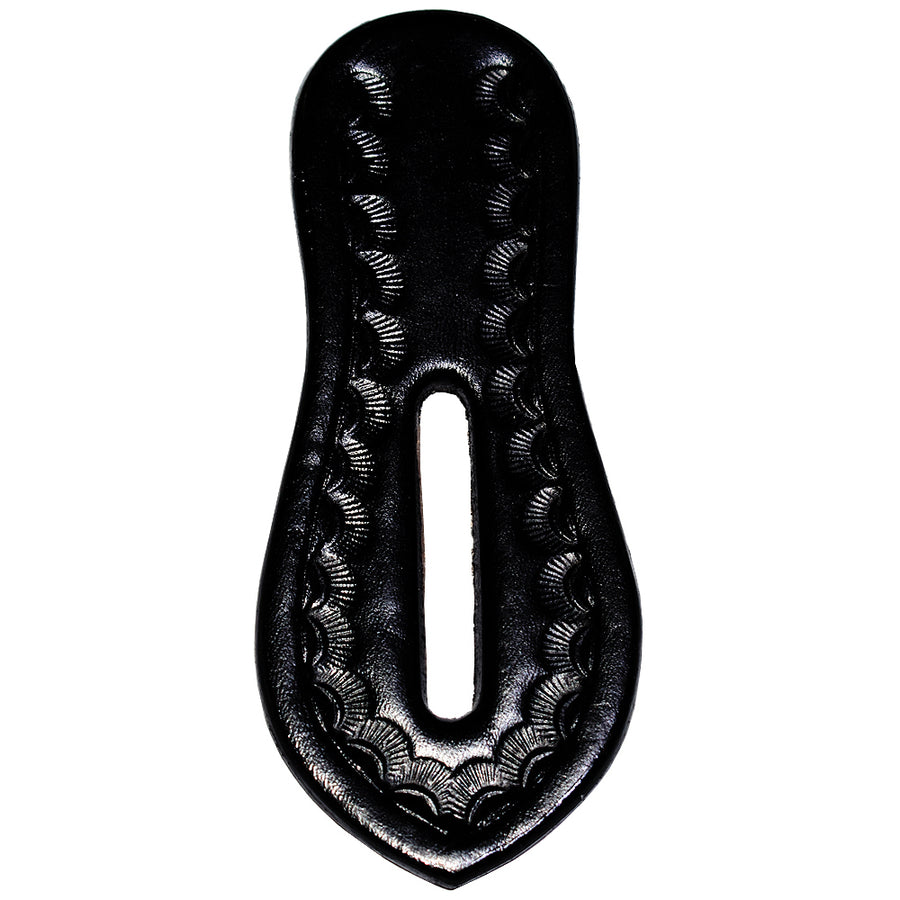 Hilason Western Saddle Repair Leather Cinch Girth Holder Black - Uhorse
