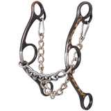 Classic Equine Horse Barrel Bit Long Shank Chain