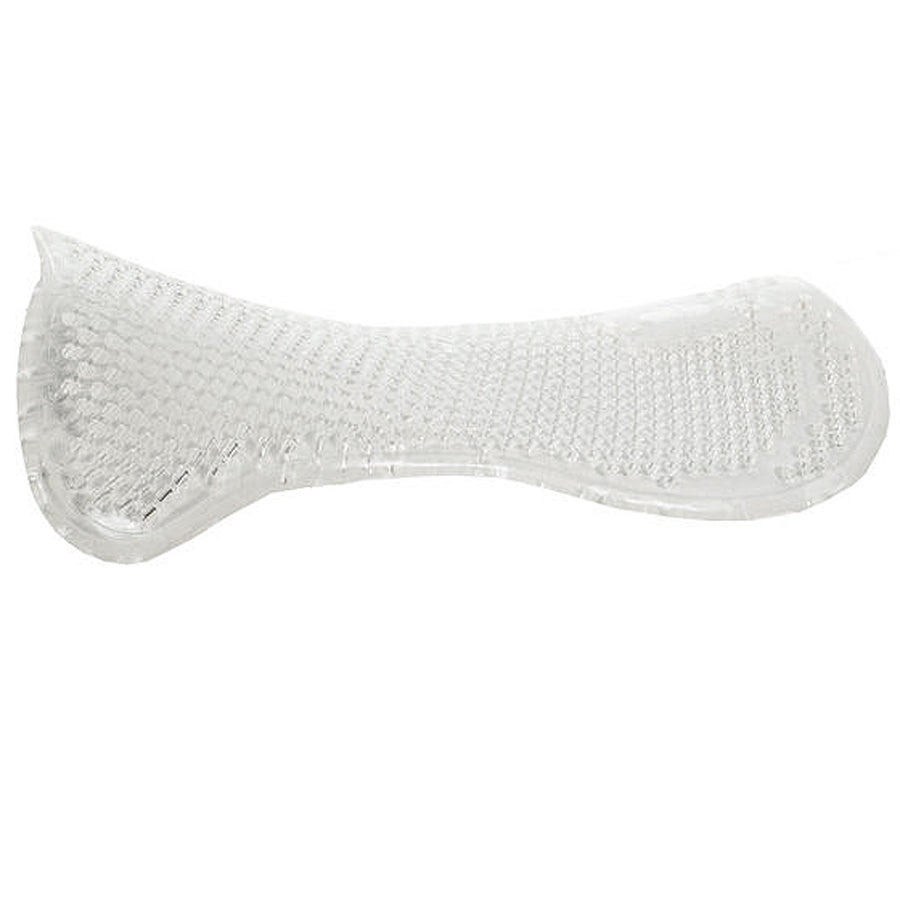 Horze Front Horse Riser Pad Antislip Clear Gel Shock Absorbing Cushion White - Uhorse