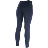 38" Horze Womens Active Silicone Grip Full Seat Breeches Peacoat Blue