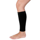 Medium Back On Track Physio Calf Brace Comfortable Four Way Stretch Black